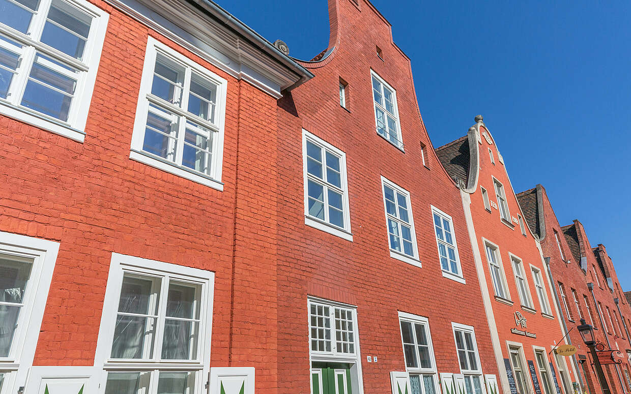 Historische Fassade im Holländischen Viertel