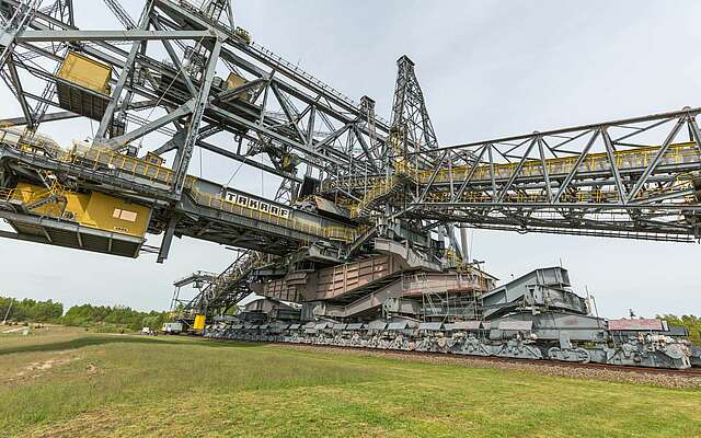 Besucherbergwerk Abraumförderbrücke F60