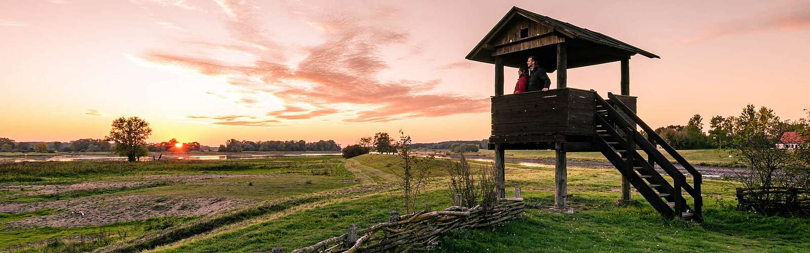 Gnevsdorfer Wehr an der Elbe,
        
    

        Picture: Tourismusverband Prignitz e.V./Markus Tiemann