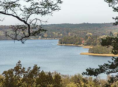 Blick auf den Schermützelsee bei Buckow