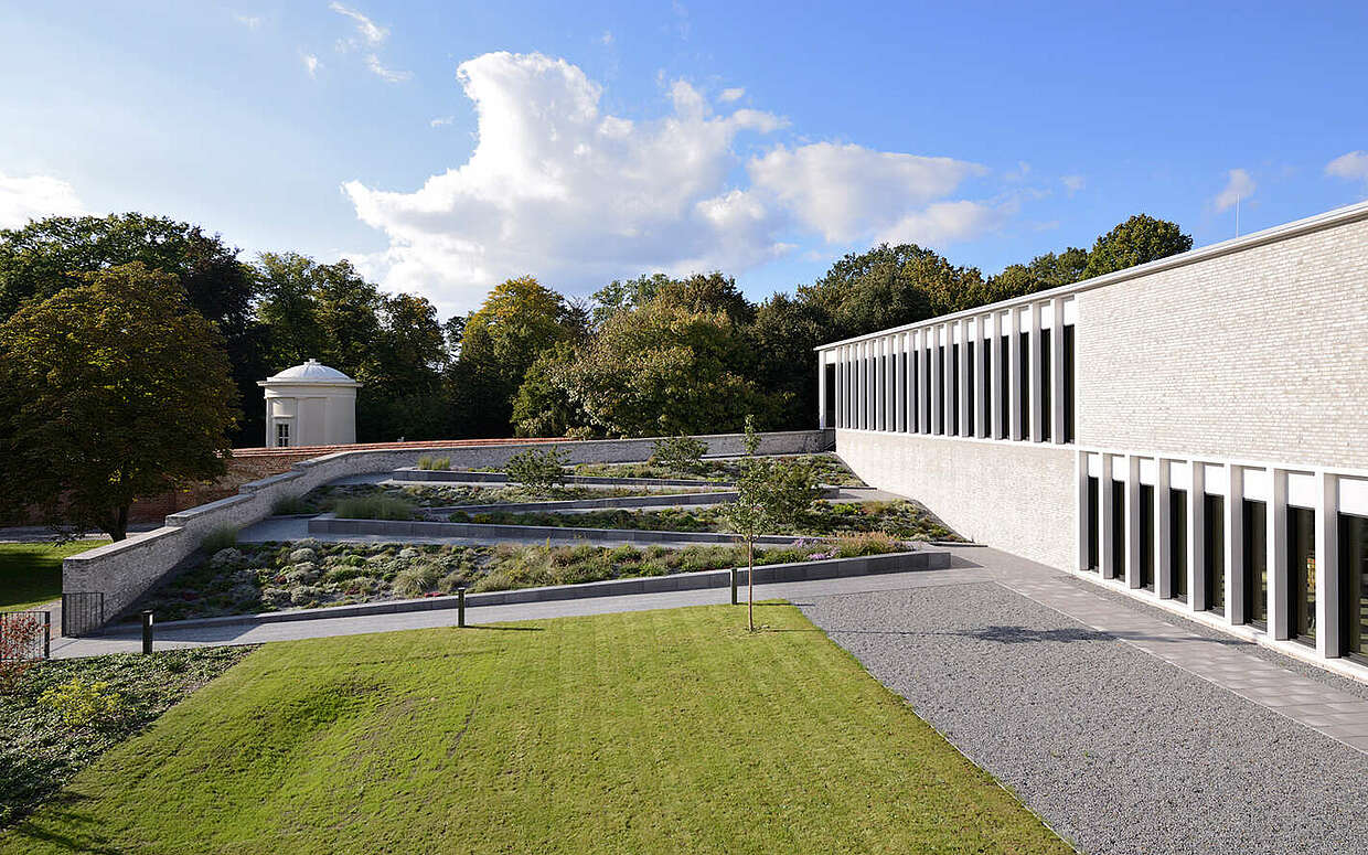 Neuanbau des Museums Neuruppin mit Rundtempel