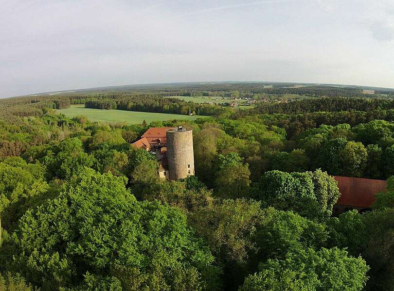 Burg Rabenstein im Naturpark Hoher Fläming