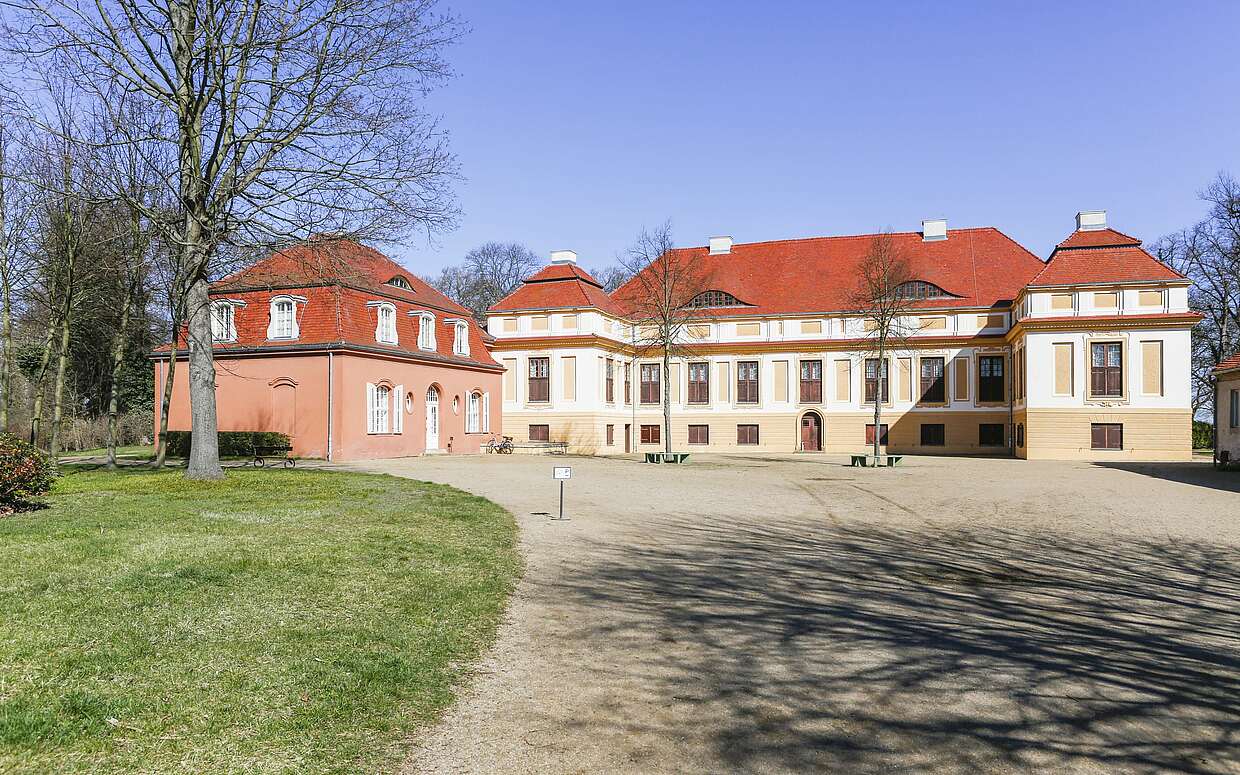 Außenansicht von Schloss Caputh