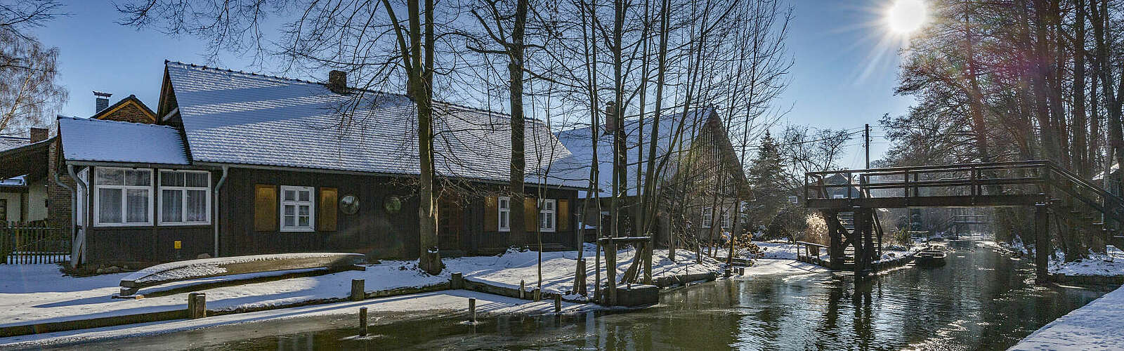 Winterliches Lehde im Spreewald,
        
    

        Picture: TMB-Fotoarchiv/Steffen Lehmann