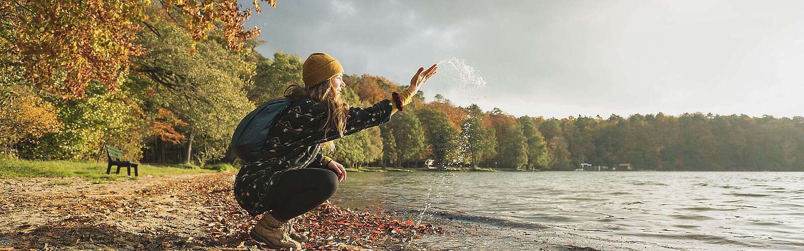Am Stechlinsee im Herbst
