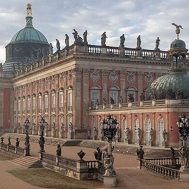 Potsdam, Park Sanssouci, Neues Palais