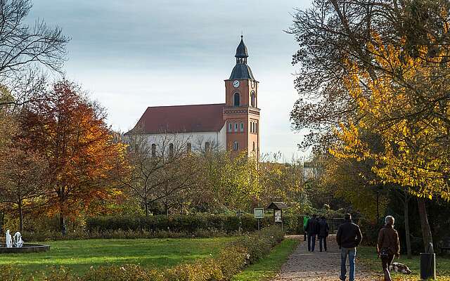 Die Stadtpfarrkirche in Buckow