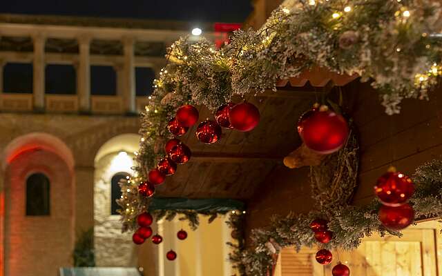 Weihnachtsmarkt im Belvedere auf dem Pfingsberg