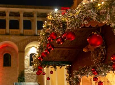Weihnachtsmarkt im Belvedere auf dem Pfingsberg