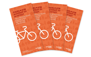 Fächer Cover Rad-Flyer AG Historische Stadtkerne
