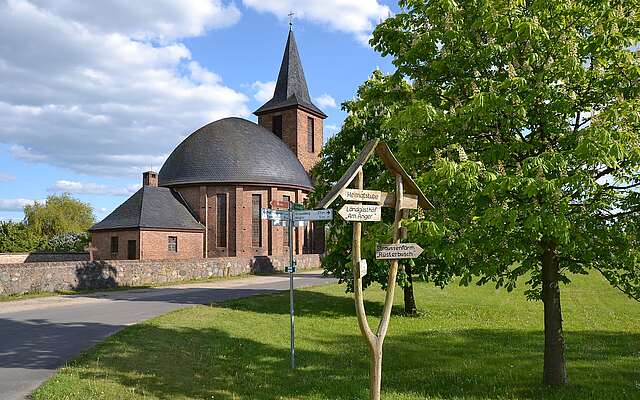 Kirche in Kunersdorf im Oderbruch