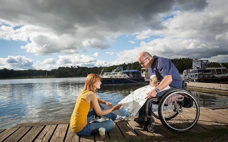 



    
        
                Barrierefrei in Rheinsberg,
            
        
                Picture: TMB Tourismus-Marketing Brandenburg GmbH, 2013/Yorck Maecke
            
    
