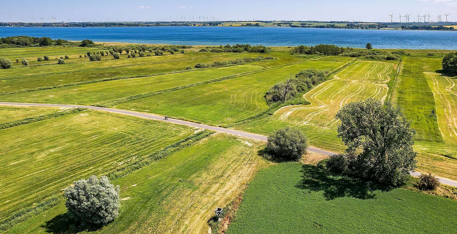 Radweg am Unteruckersee