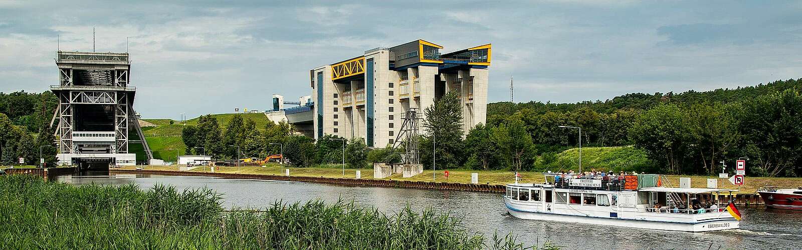 Schiffshebewerke Niederfinow am Finowkanal,
            
        
                Picture: TMB Tourismus-Marketing Brandenburg GmbH/Steffen Lehmann