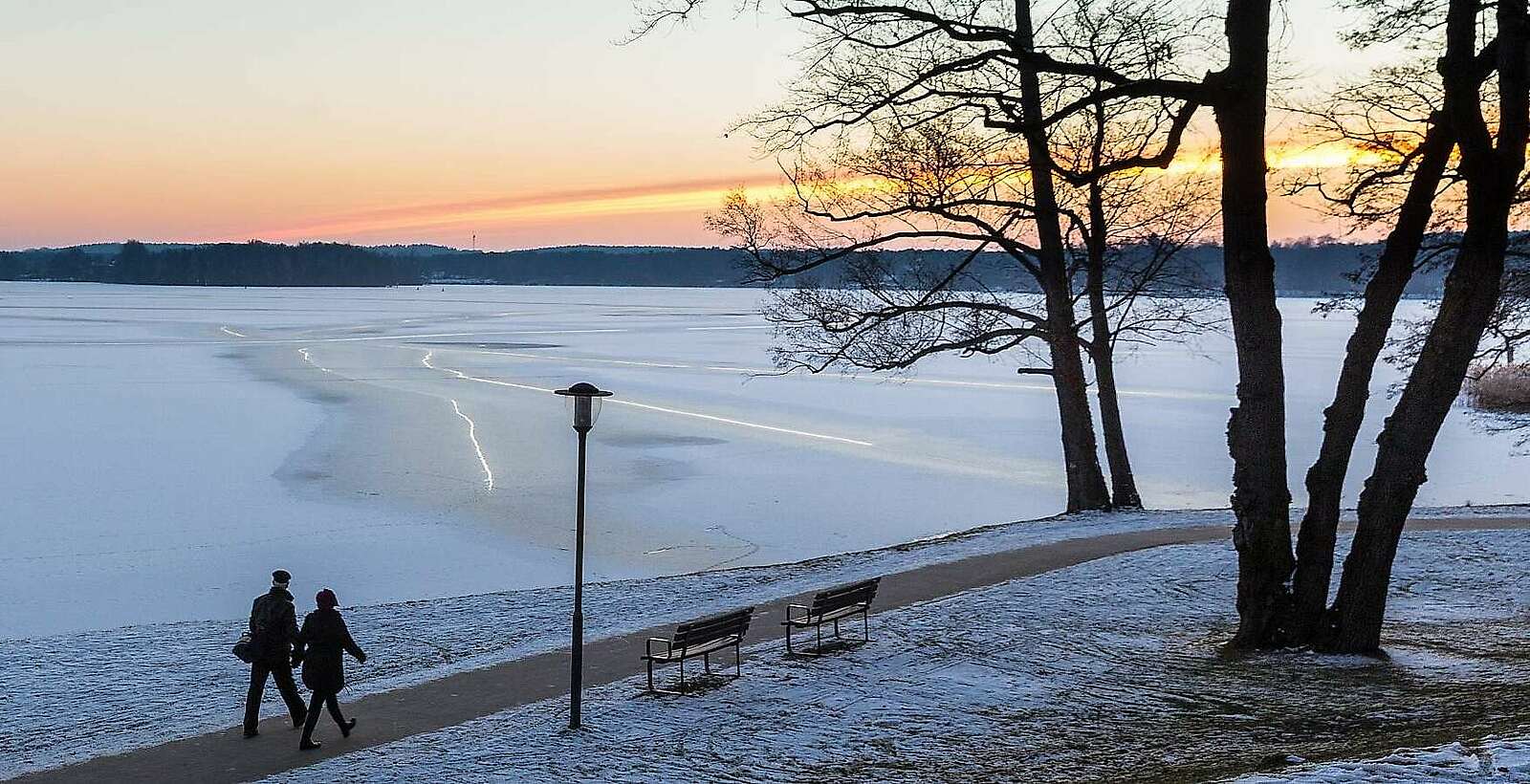 Winterspaziergang Bad Saarow,
            
        
                Picture: TMB Tourismus-Marketing Brandenburg GmbH/Yorck Maecke