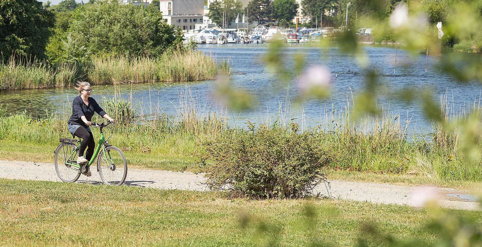 Fahrradtour durch Park Babelsberg