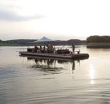 Floßfahrt in der Uckermark