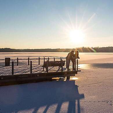 Winterlicher Scharmützelsee