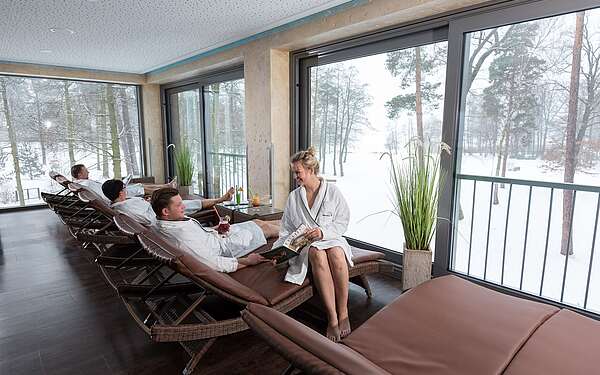 Gäste in der SaarowTherme