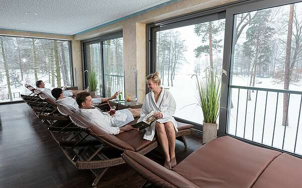 Gäste in der SaarowTherme