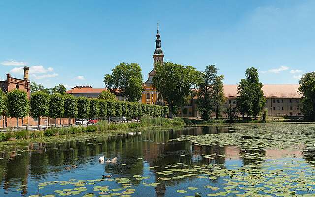 Klosterteich am Kloster Neuzelle