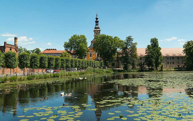 



    
        
                Klosterteich am Kloster Neuzelle,
            
        
                Picture: TMB Tourismus-Marketing Brandenburg GmbH/Steffen Lehmann
            
    
