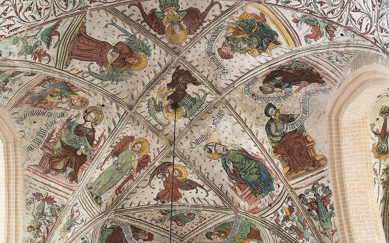 Deckengewölbe St.-Marienkirche Herzberg