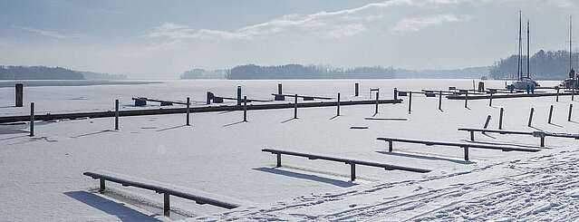 zugefrorener Scharmützelsee