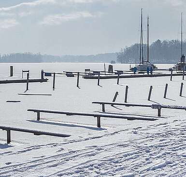 zugefrorener Scharmützelsee
