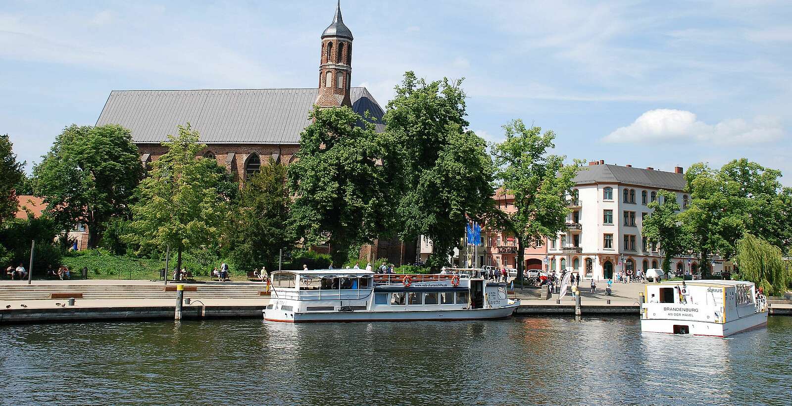 Schifffahrt Brandenburg an der Havel,
            
        
                Picture: Tourismusverband Havelland e.V./Kein Urheber bekannt