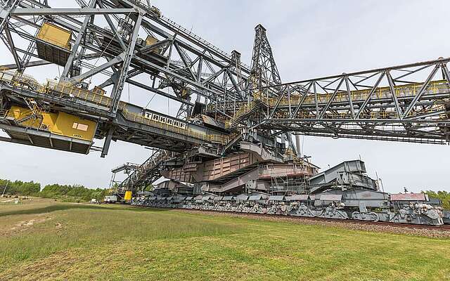 Besucherbergwerk Abraumförderbrücke F60
